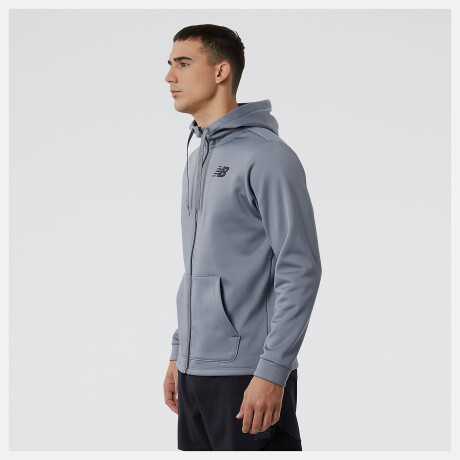 Campera New Balance Training Hombre Tenacity Hoodie & Sweatshirts Grey S/C