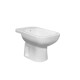 Bidet Blanco Brillo De Porcelana Sanitaria Aqualia Linea Torrens