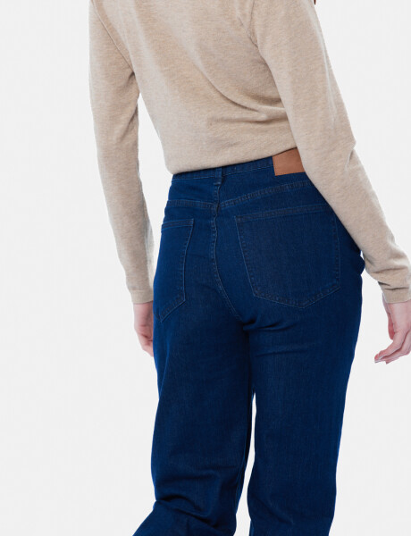 PANTALÓN DE JEAN RECTO Azul