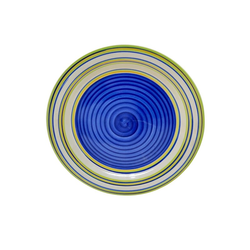 PLATO PLAYO DE PORCELANA HANDPRINTED • 26,5cm PLATO PLAYO DE PORCELANA HANDPRINTED • 26,5cm