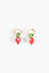 Aros dije fruta dorado