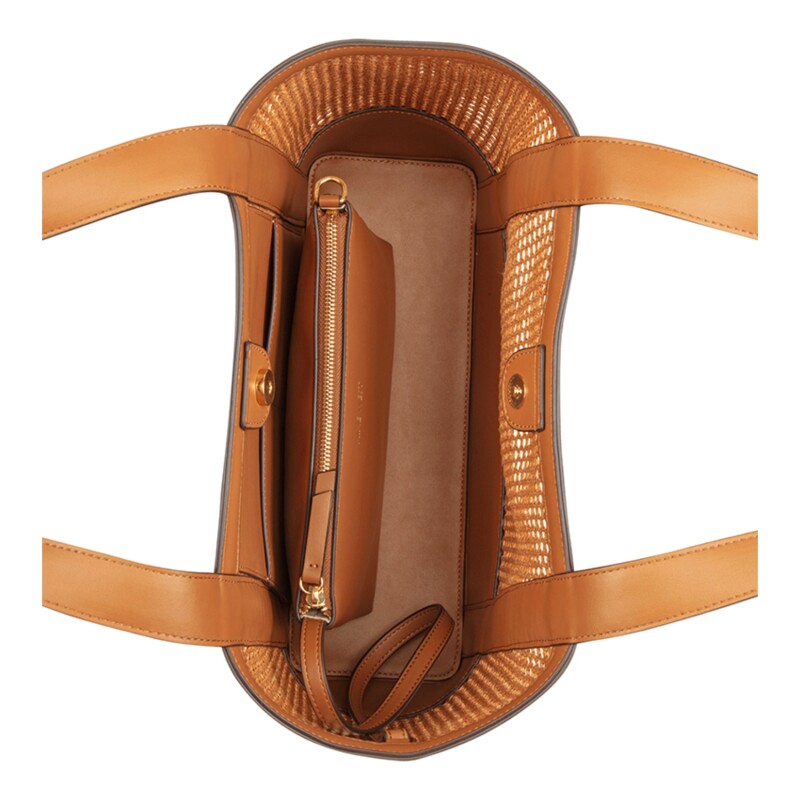 Romin 2 In 1 Tote Brown