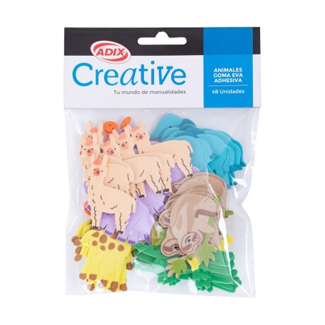 Confetti Creative Goma Eva Animales Confetti Creative Goma Eva Animales