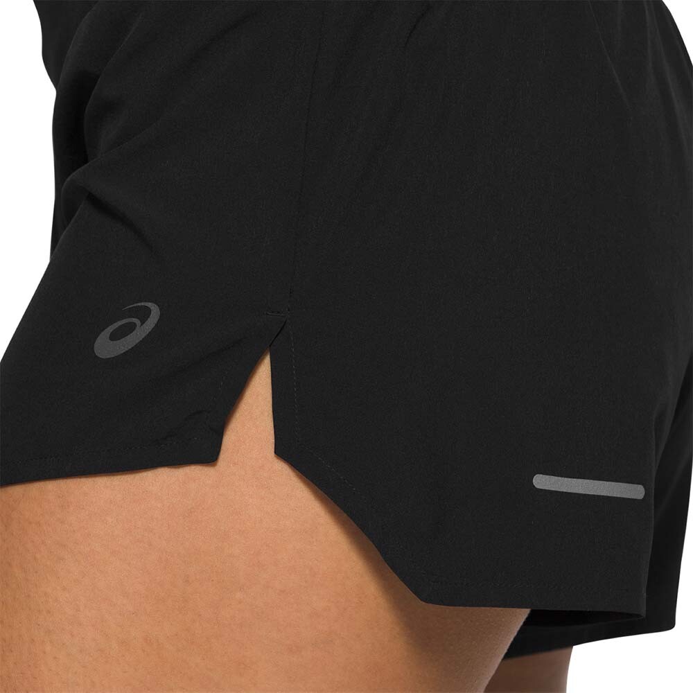 Road 3.5In Short - Mujer Performance Black