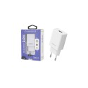 CARGADOR ROCA 2.0 1 USB SIN CABLE BLANCO