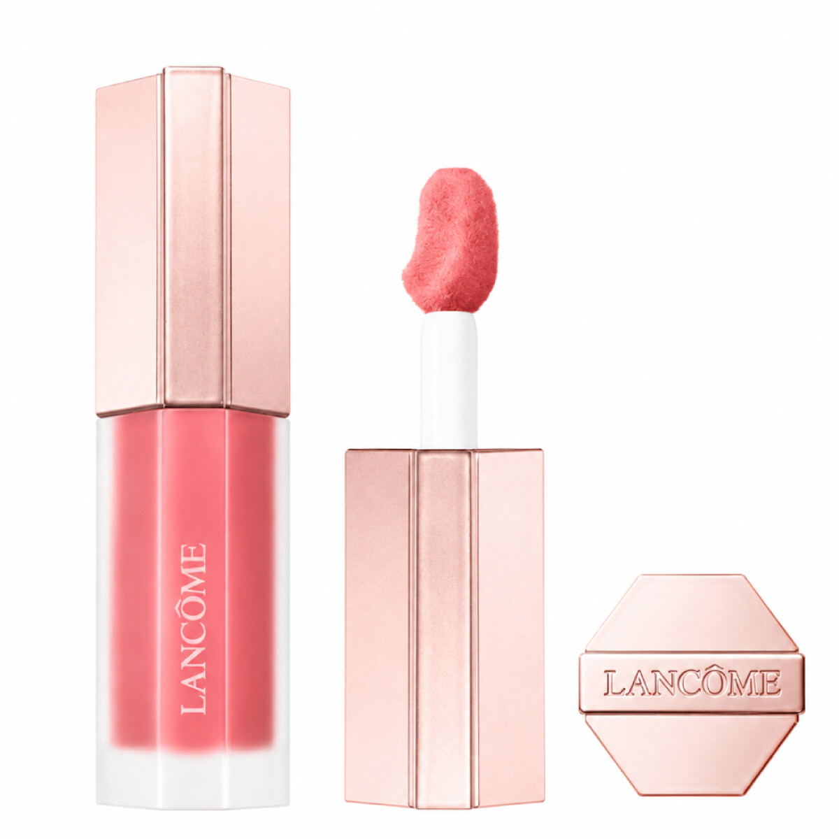 Labial Lancome Lip Idôle CuddleBlur Matte Velvet N°21Blushing Blanket 