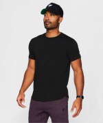 Polo Manga Corta The 24-7 Tee Curved Hem Hombre Black