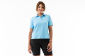 REMERA PIQUE POLO MUJER 1802 Celeste
