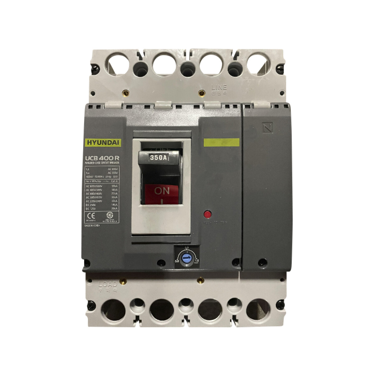 Llave industrial caja moldeada 4P 280-350A 30kA - HY4185 