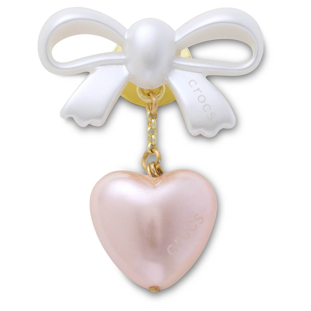 Jibbitz Bow and Heart Dangle 
