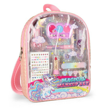 Set Maquillaje Completo C Mochila +acc Belleza Niñas Jug027015