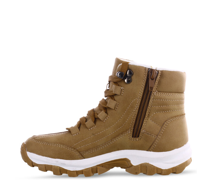 Bota MELOW acordonada con suela bicolor Beige