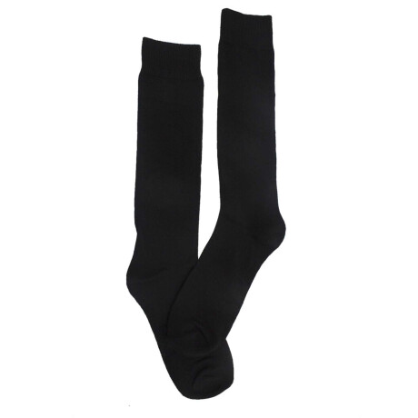 Media 3/4 lisa de abrigo nai Negro