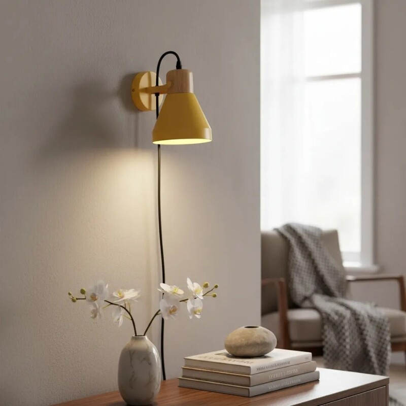 ARTEFACTO PARA PARED KIEV Luminaria de Pared Kiev Amarillo