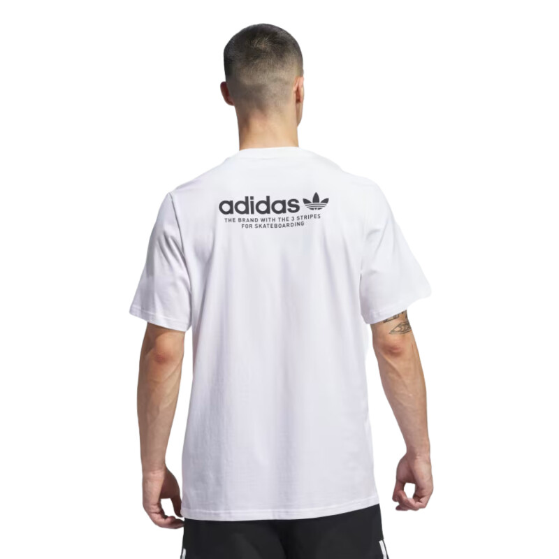 Remera MC Adidas 4.0 Logo Tee . Blanco Remera MC Adidas 4.0 Logo Tee . Blanco