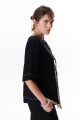 BLUSA LINO EVA NEGRO