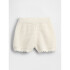 CROCHET SHORTS IVORY FROST