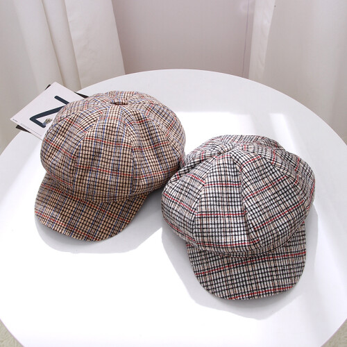 Boina Con Visera - Cuadrillé Boina Con Visera - Cuadrillé