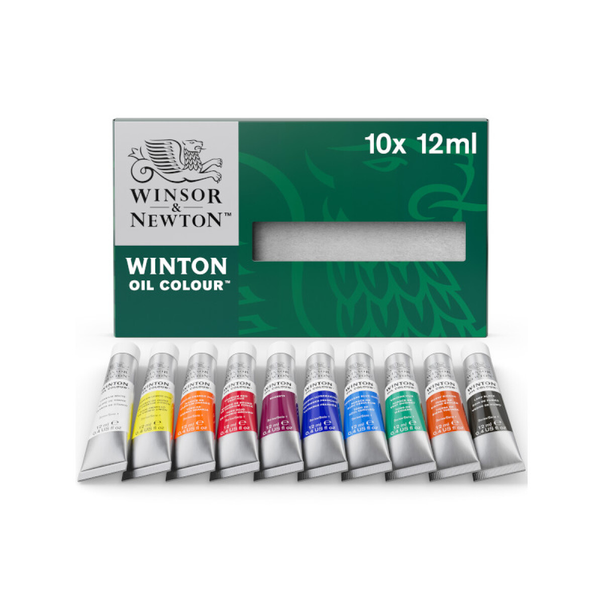 Set óleos 12 ml x 10 colores - Winsor & Newton 
