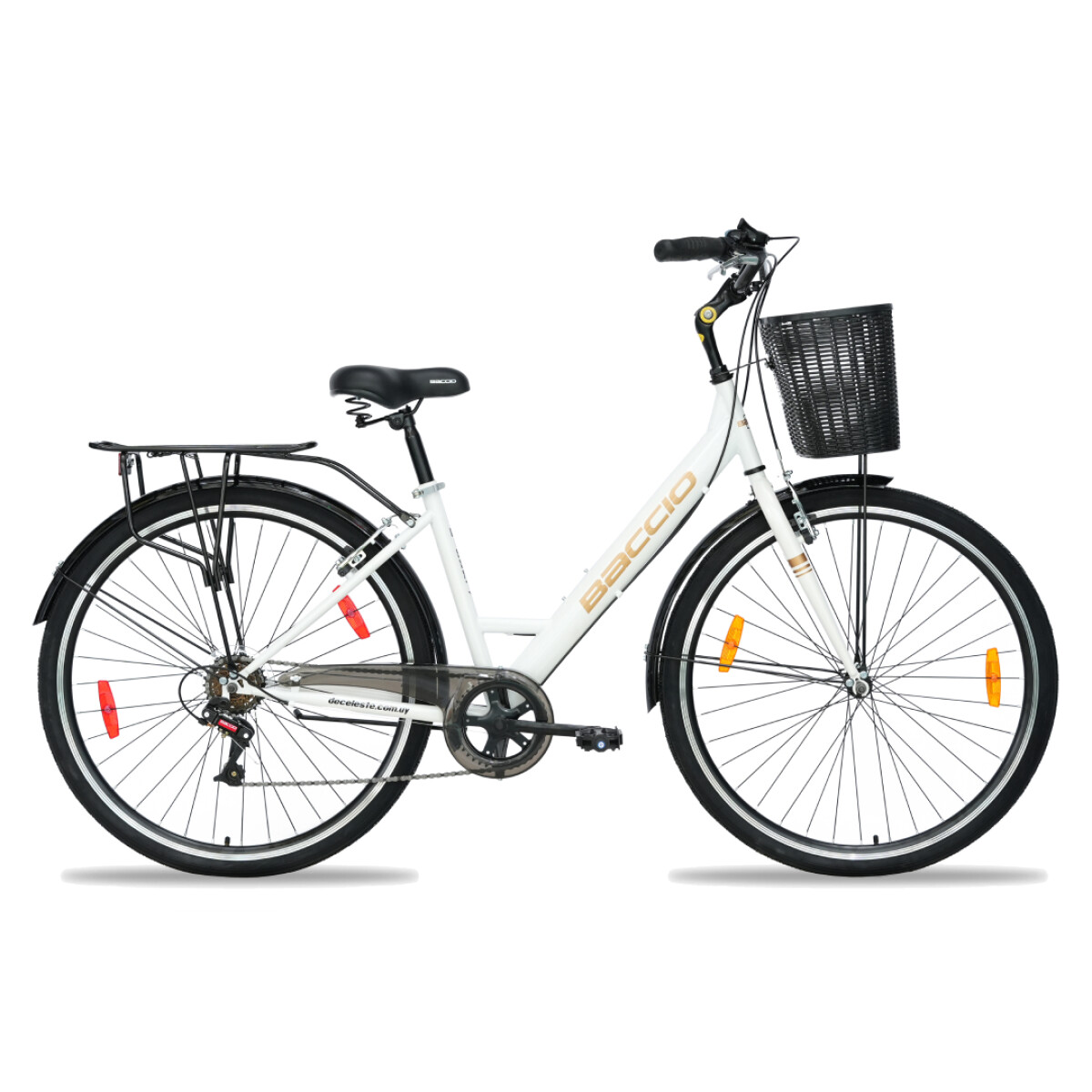 Bicicleta Baccio Liberty 700 6 velocidades - Blanco 