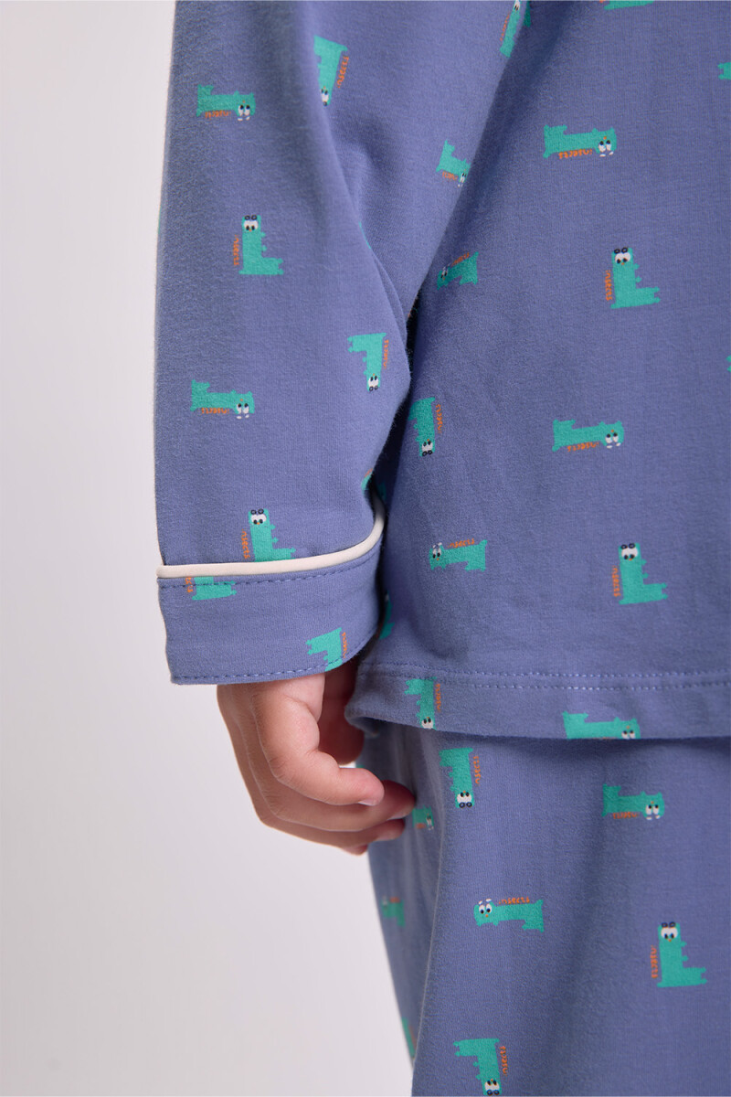 Conjunto pijama Azul