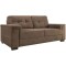 Sillon Luares - 3 Cuerpos - Tela Marron