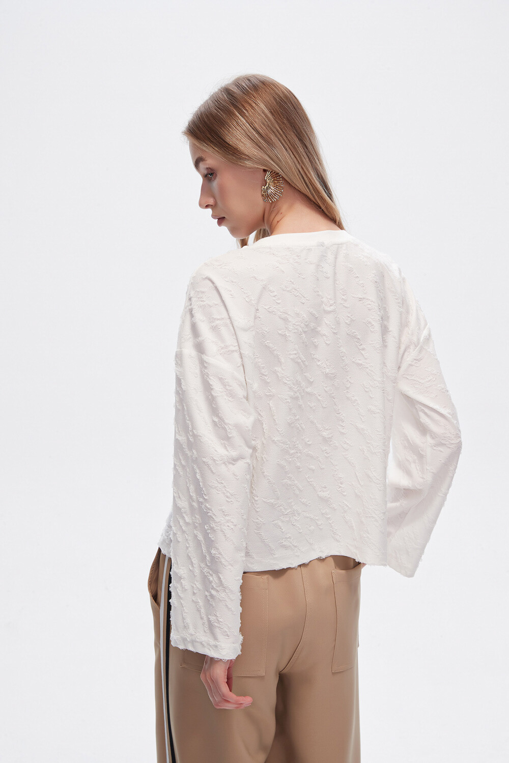 Remera Rolia Marfil / Off White