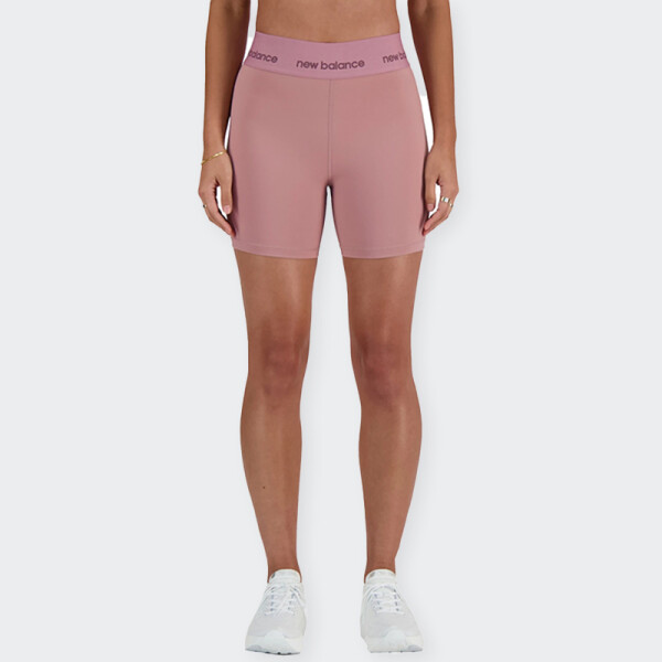 Calza Corta New Balance Seasonal High Intensity 5 INCH Rosa