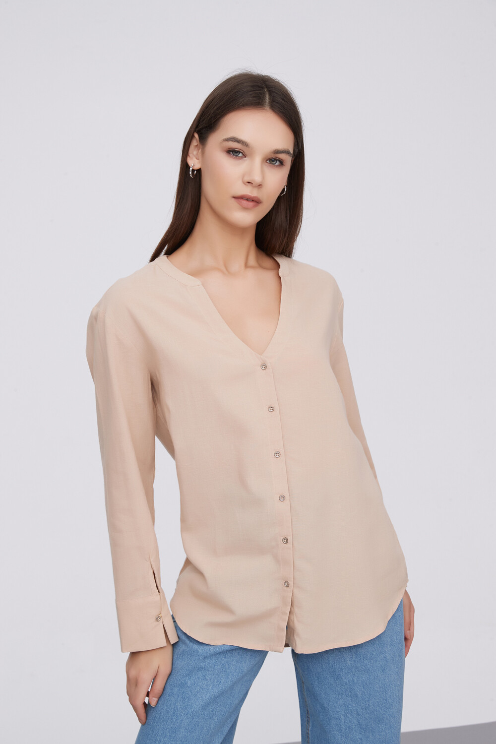 Camisa Biadene Beige