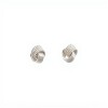 Caravanas Nudo-Plata 925-Sin Piedra-CA3735 sinpiedra