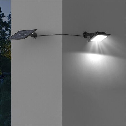Proyector solar LED IP65 600Lm CCT seteable IX3068