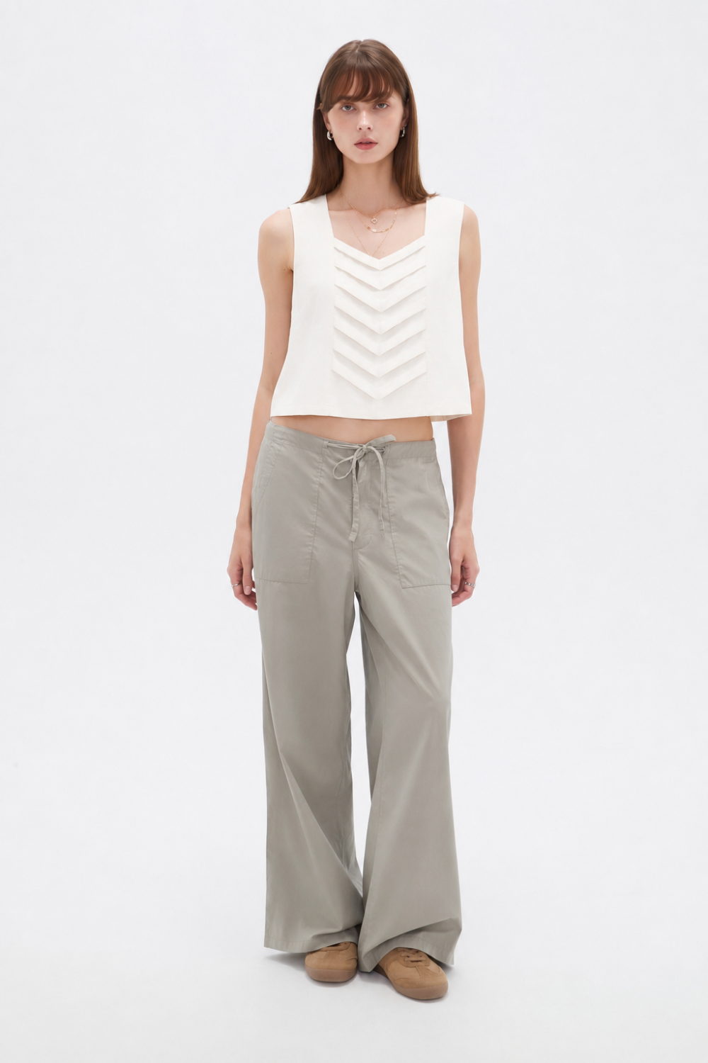Pantalon Raviel Gris
