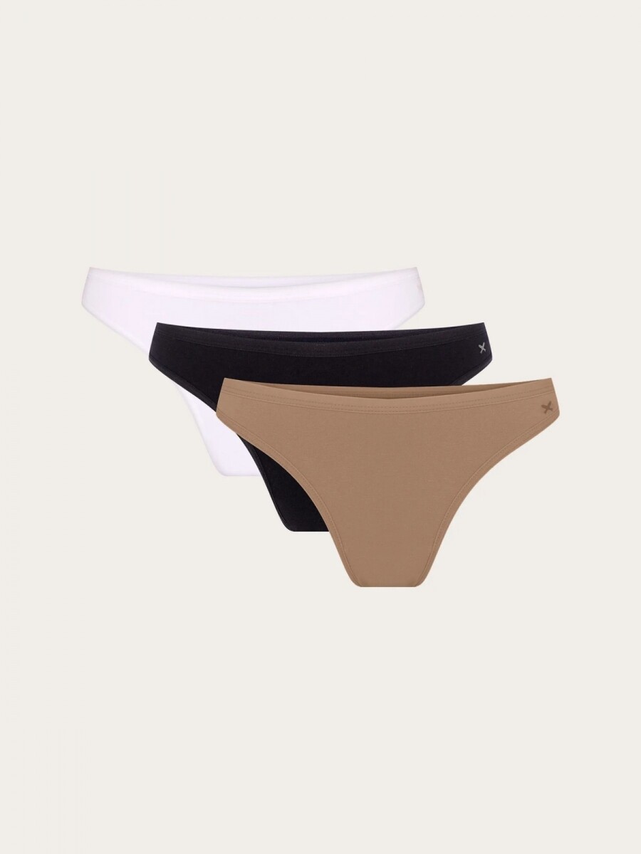 KIT CON 3 BOMBACHAS DE ALGODÓN - KIT CON 3 BOMBACHA FEM 