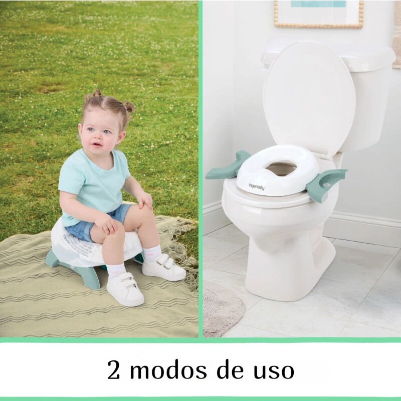 2 in 1 MY TRAVEL POTTY, pelela de viaje plegable Ingenuity 2 in 1 MY TRAVEL POTTY, pelela de viaje plegable Ingenuity