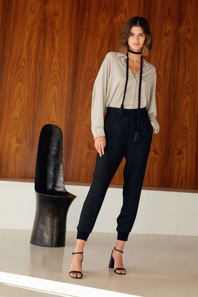 PANTALON PRUGNOLO Negro