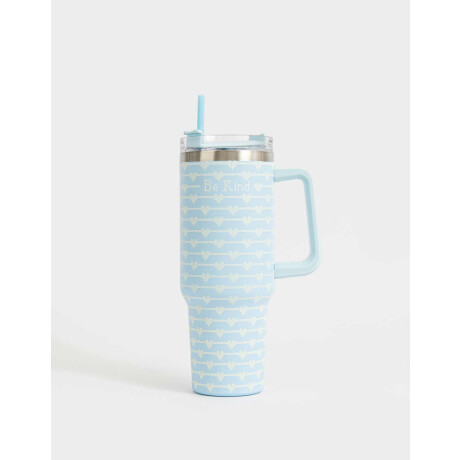 Vaso Térmico ''be Kind'' Azul Celeste
