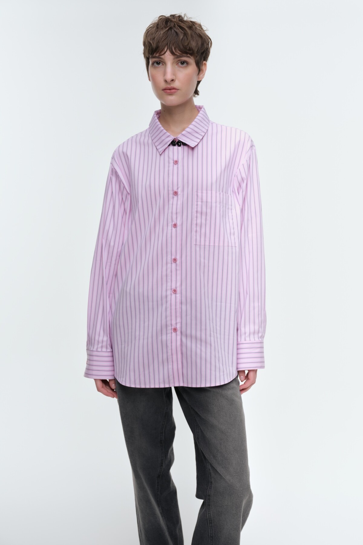 Camisa Roma Rosado