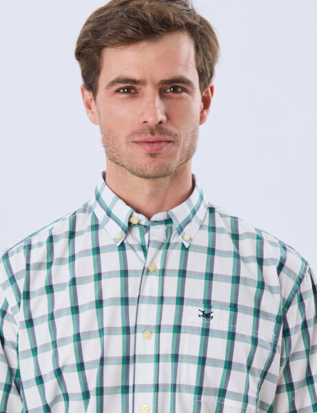CAMISA CUADROS Verde