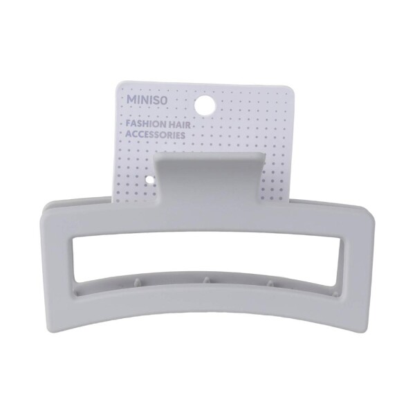 Pinza de cabello XL gris