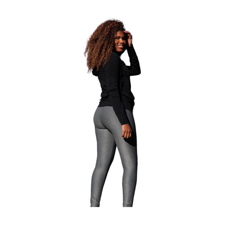 Calza Larga Tiro Alto de Lycra Modelo Básico GRIS