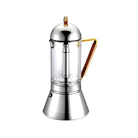 CAFETERA GAT CRISTAL GOLD 4 P Unica