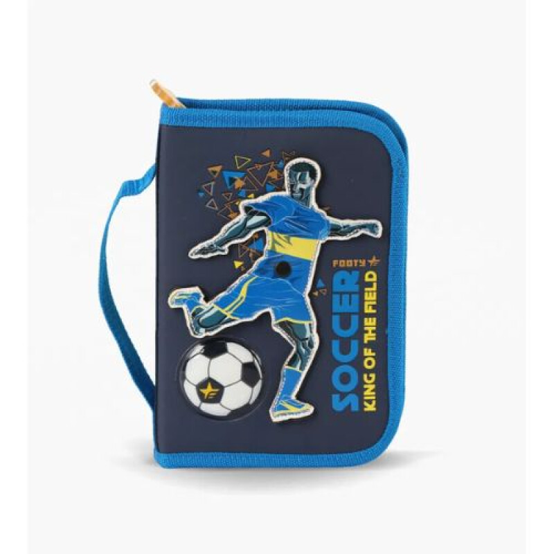 Cartuchera Footy Rectangular Futbol Cartuchera Footy Rectangular Futbol