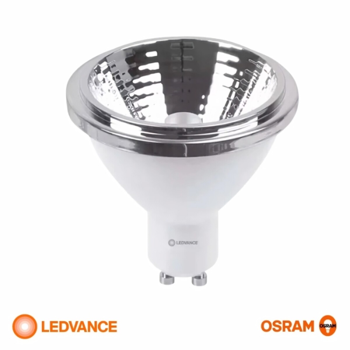 Lámpara LED LEDVANCE OSRAM AR70 Dimerizable GU10 4.2W Luz Cálida 