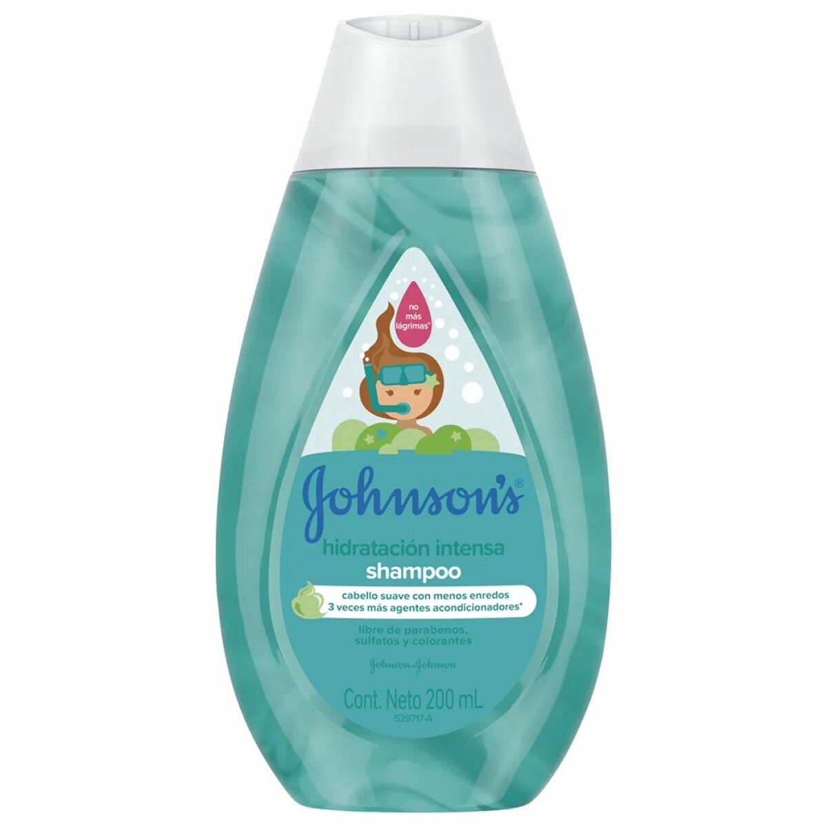 Shampoo Johnson's Hidratación Intensa 200 Ml. 