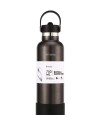 Botella Térmica Con Pico 750Ml. Negro Metalizado