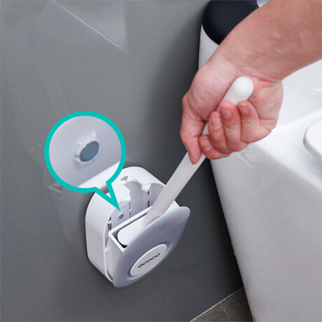 Escobilla para Inodoro de Pared Ecoco Silicona 001