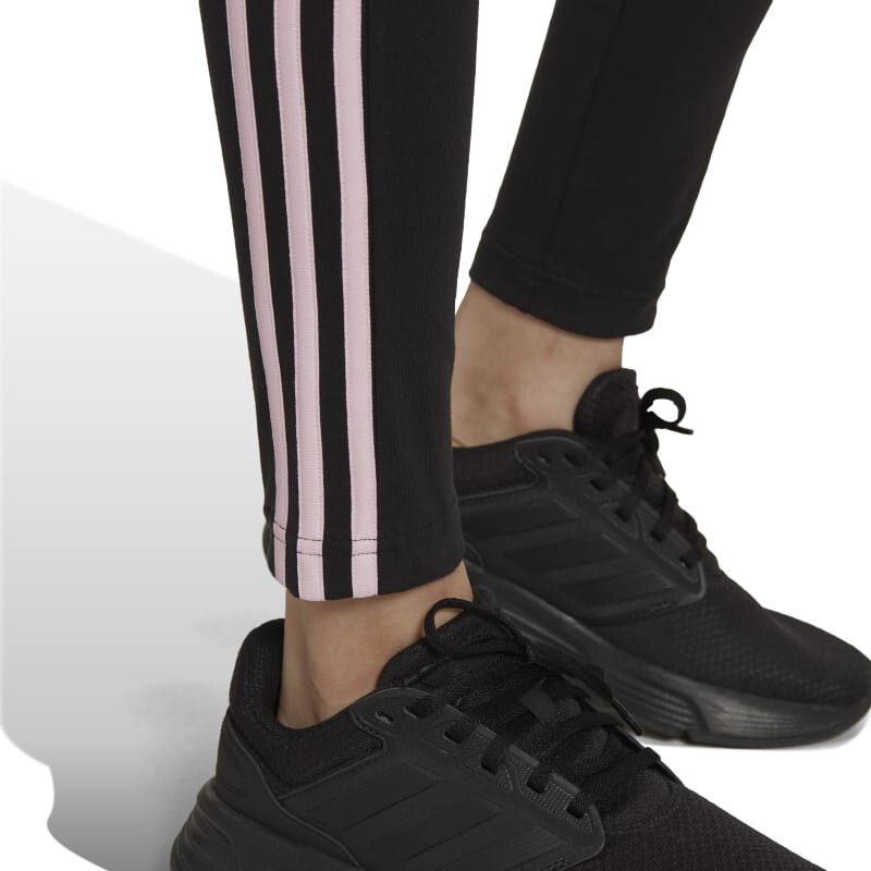 Calza adidas W 3S LEG de Mujer - HT4843 Negro-rosa Claro