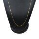 Cadena forcet en oro 18K: Largo 60 cm Cadena forcet en oro 18K: Largo 60 cm