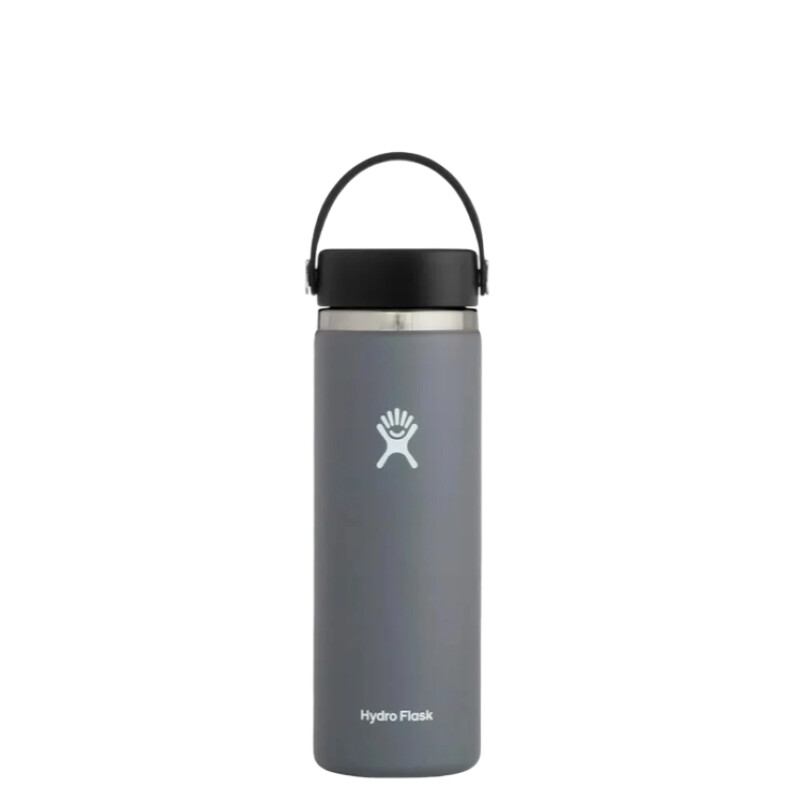 Botella Hydro Flask 20 OZ WIDE MOUTH 2.0 FLEX CAP - Gris Botella Hydro Flask 20 OZ WIDE MOUTH 2.0 FLEX CAP - Gris