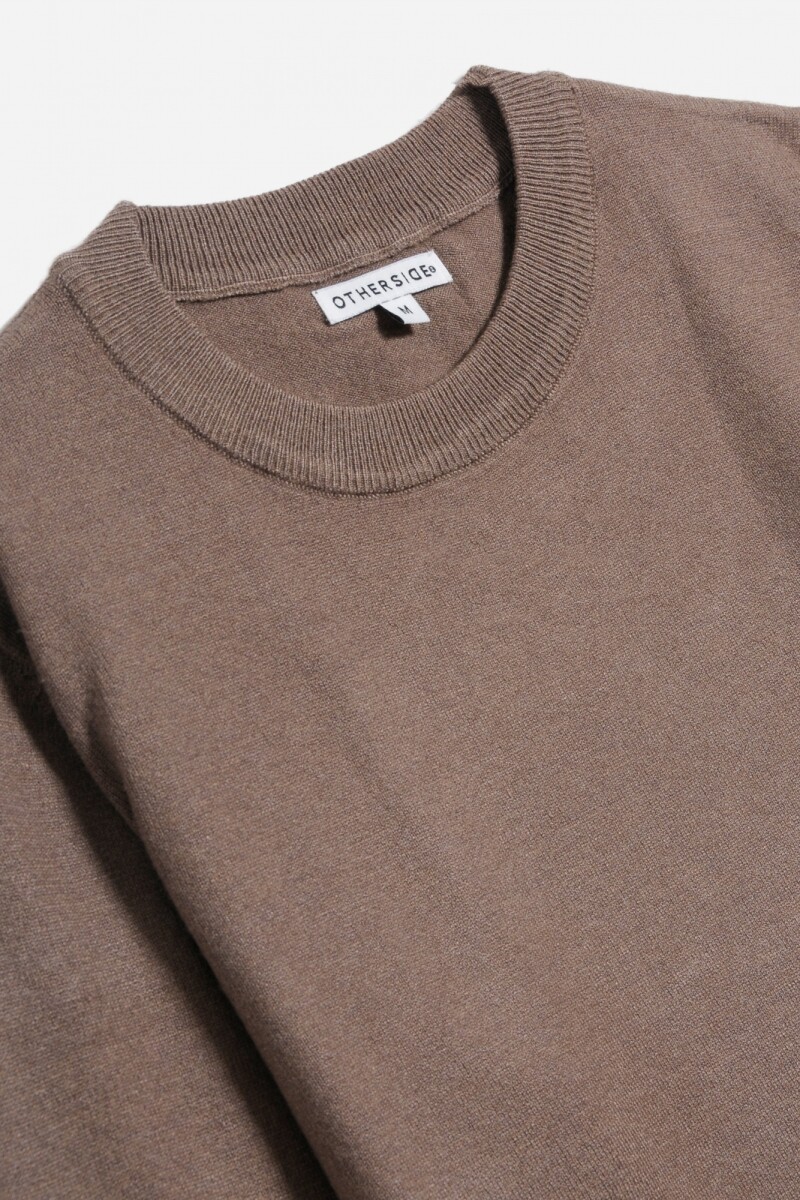 Sweater con detalle en manga CAFE